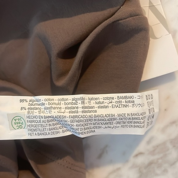 nwt zara cropped super soft tshirt - Picture 4 of 4